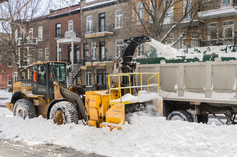 Commercial Snow Plowing
