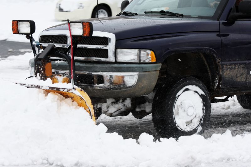 Driveway Snow Plowing