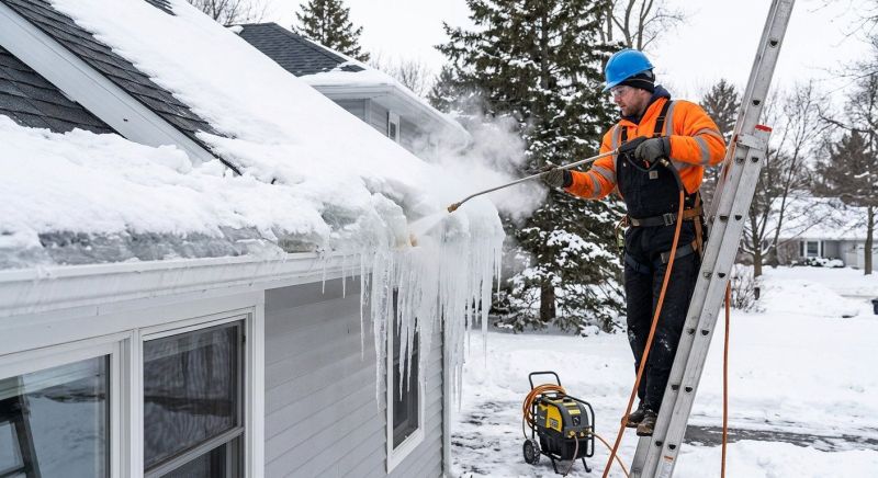 Ice Dam Removal in Oklahoma City, OK