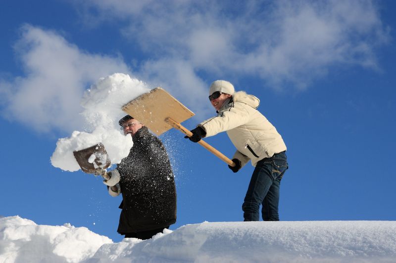 Roof Snow Raking