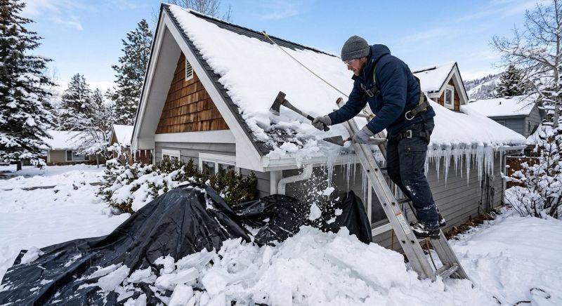 Ice Dam Removal in Olympia, WA