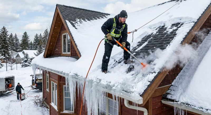 Ice Dam Repair in Kitsap County, WA